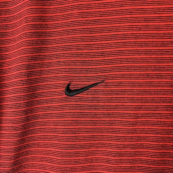 Georgia Nike Team Apparel Polo Shirt Mens XXL Red Striped Collared Buttons - Picture 6 of 16